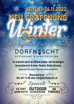 Dorfnäscht Kloten Winterzauber im Dorfnäscht - Opening Week